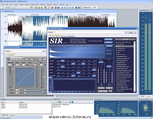 acoustica premium 4 extends the the standard version of the audio editor acoustica with support for