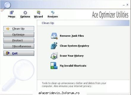 ace utilities v3.3.0 ace utilities ace utilities collection tools optimize your system and remove