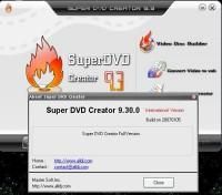 super dvd creator v9.30 super dvd creator password: