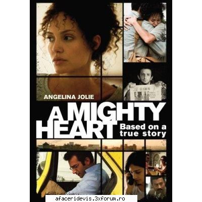 a mighty heart mighty heart comes at the murder of journalist daniel pearl with a intensity: it's