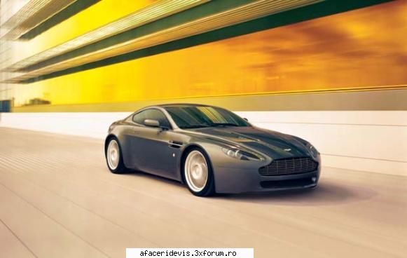 aston martin v8 vantage este cel de-al treilea automobil dintr-o serie ce incheie prima etapa de