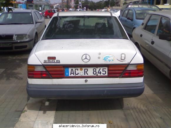 vand mercedes 250 Admin