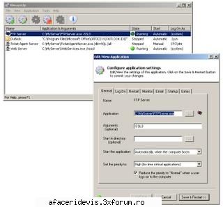 AlwaysUp - AlwaysUp Info: AlwaysUp runs your application - download free soft