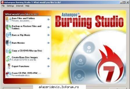Ashampoo Burning Studio v7.00 - Ashampoo Burning Studio v7.00 Info: The new - download free soft