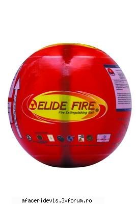 Bila pt stingerea incendiilor Elide Fire - Distribuitor exclusiv in judetul dvs al unui - AFACERI