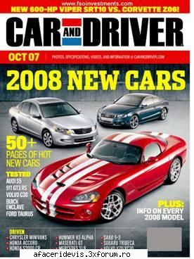 Car and Driver Magazine October 2007 - alex2_road2008 - E-books