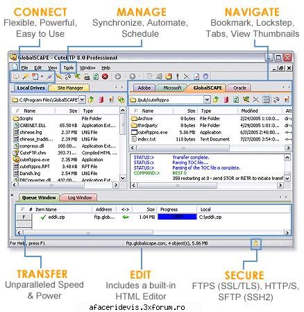 CuteFTP v8.0.7 Professional - CuteFTP v8.0.7 Pro Info: CuteFTP Professional is - download free soft