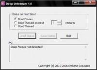 DeepUnfreezer v1.6 - DeepUnfreezer v1.6 Info: Scoate DeepFreeze din PC - download free soft