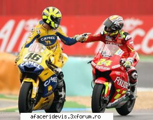 Elias a c�ştigat, Rossi pe doi - Spaniolul Toni Elias a obţinut prima - Moto