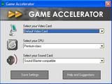 Game Accelerator v6.30 (Must For Gamers) - Game Accelerator is a highly-developed - download free soft