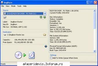 ImgBurn - ImgBurn is a lightweight CD / DVD / HD DVD / - download free soft