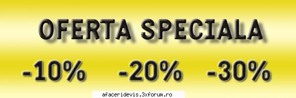 Oferta Speciala! -10%, -20%, -30% - Magazin online de instrumente muzicale - Afaceri Online