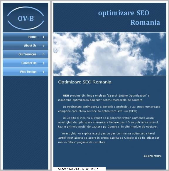 Optimizare SEO Romania. - Optimizare pentru motoare de cautare, Optimizare - Afaceri Online