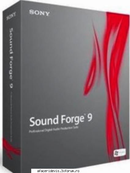 Sony Sound Forge v9.0 PRO - Sony Sound Forge v9.0 PRO Info: Sound Forge 9 - download free soft