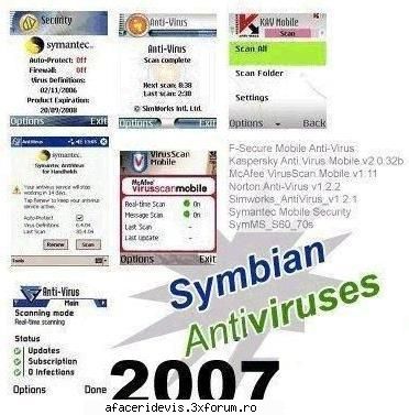 Symbian AntiViruses 2007 AIO - Symbian AntiViruses 2007 AIO F-Secure Mobile - soft telefoane mobile