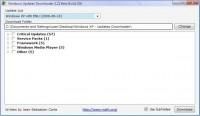 windows xp - updates downloader 
numele spune windows xp - updates downloader v2.21