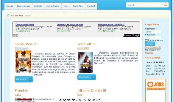 http://afaceridevis.ro/jocuri/ - Astept parerile voastre - Site-ul Tau