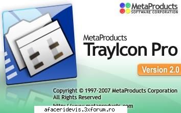 meta products trayicon pro v2.0.243 trayicon pro windows that was developed let you quickly run your