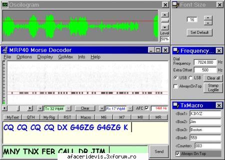 mrp40 morse decoder v4060 mrp40 amateur radio software program receive morse code via soundcard,