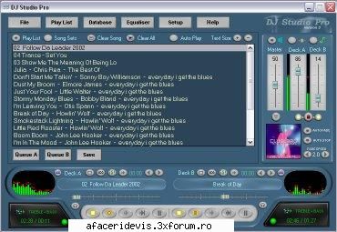 e-soft studio pro v3.06 plays all file types instantly loads tracks from memory twin deck mixer