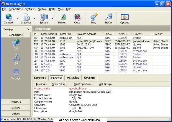 netstat agent v.1.7 what netstat agent tcp/ip tool useful diagnosing settings and monitoring network