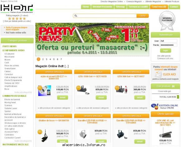 www.CITRONIC.ro - Magazin online de instrumente muzicale - Site-ul Tau
